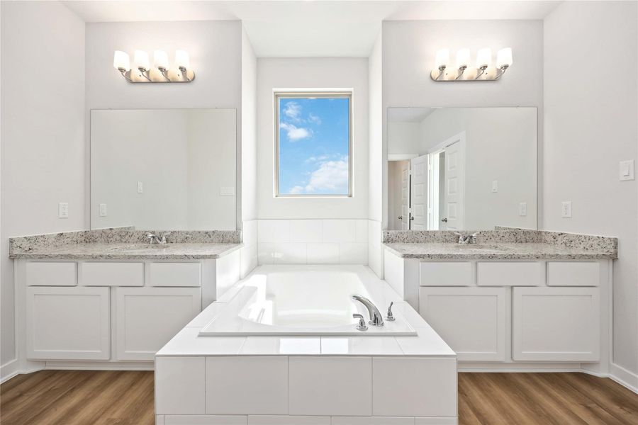 Furnished interior view inside a new home in Blue Heron Estates, Beasley (Image 12).