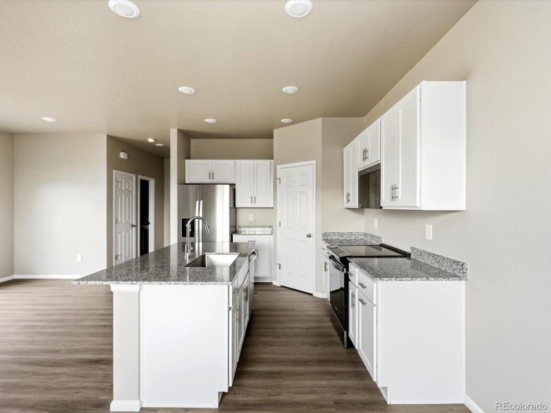 Furnished interior view inside a new home in York Station, Thornton (Image 9).