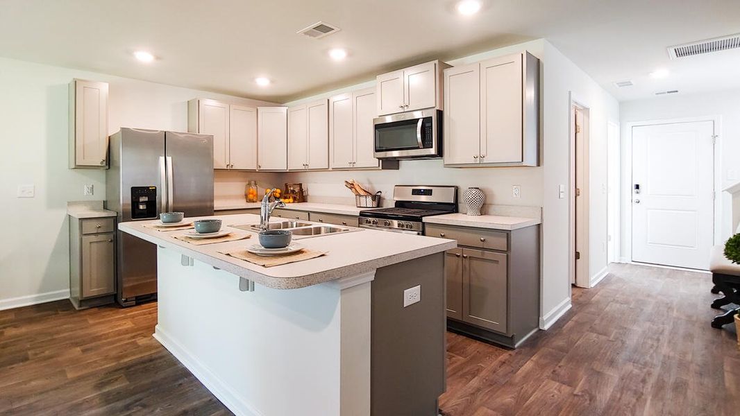 Furnished interior view inside a new home in Garbon Fields, Summerville (Image 10).