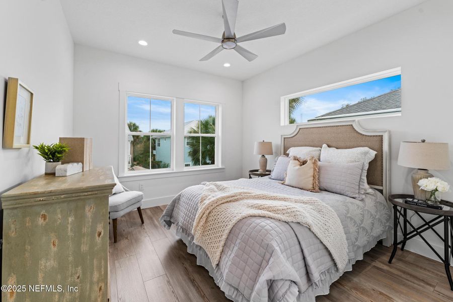 Furnished interior view inside a new home in , Jacksonville Beach (Image 13). Furnished interior view inside a new home in , Jacksonville Beach (Image 13).