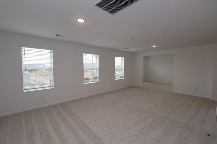 Versatile loft with extra activity room