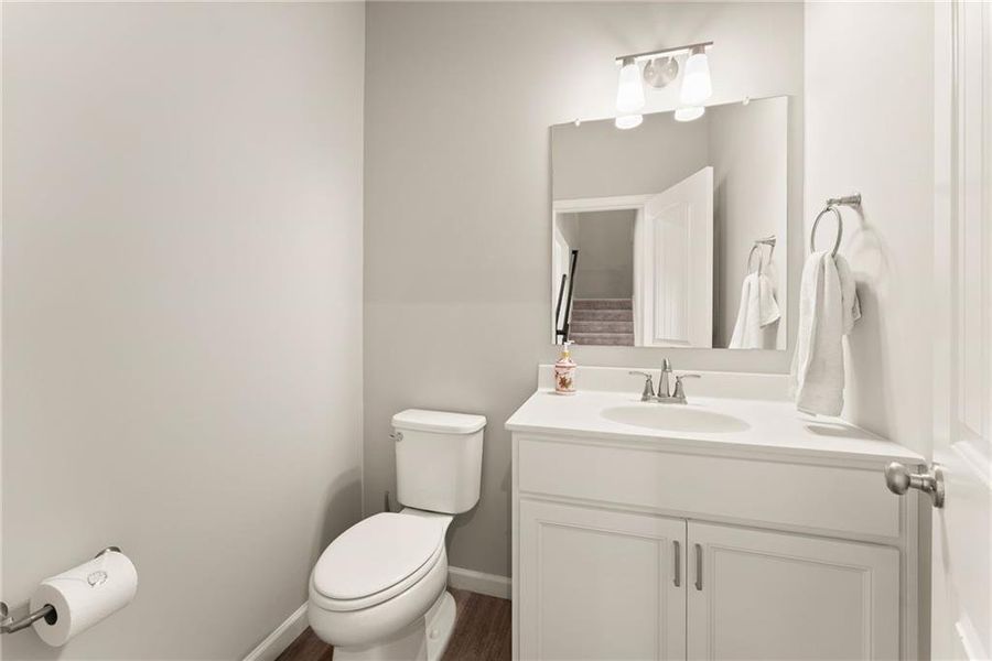 Furnished interior view inside a new home in , Braselton (Image 7). Furnished interior view inside a new home in , Braselton (Image 7).