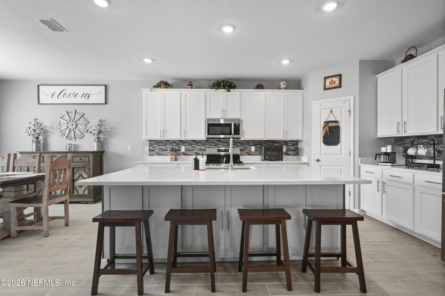 Furnished interior view inside a new home in Granary Park, Green Cove Springs (Image 16).