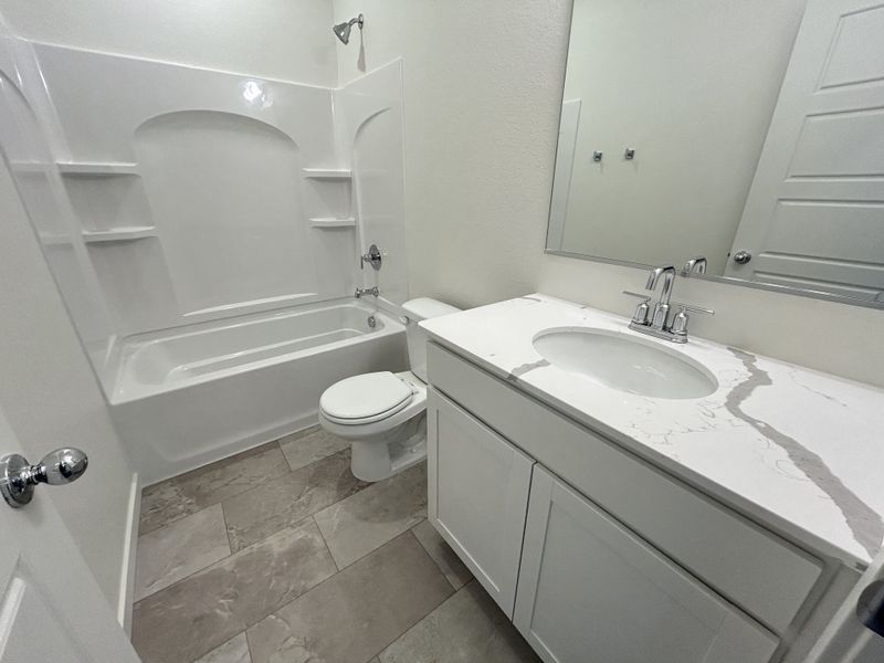 Furnished interior view inside a new home in Union Colony West, Greeley (Image 8).