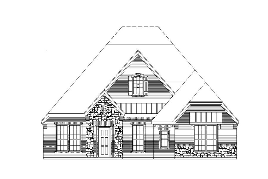 Exterior rendering of this home design in Nelson Lake Estates, Rockwall, TX (Image 1). Exterior rendering of this home design in Nelson Lake Estates, Rockwall, TX (Image 1).