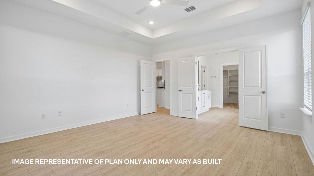 Spacious, unfurnished interior of a new home in Rosenbusch Ranch, Leander (Image 24). Spacious, unfurnished interior of a new home in Rosenbusch Ranch, Leander (Image 24).