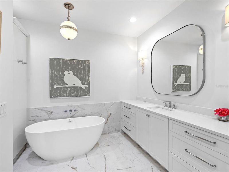 Furnished interior view inside a new home in , Sarasota (Image 11).