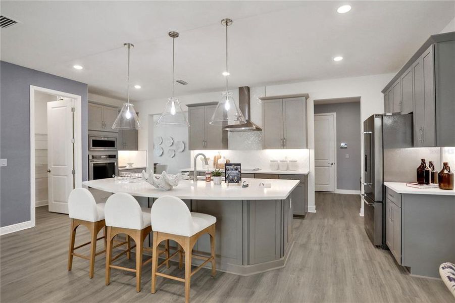 Furnished interior view inside a new home in Angeline, Land O' Lakes (Image 28).