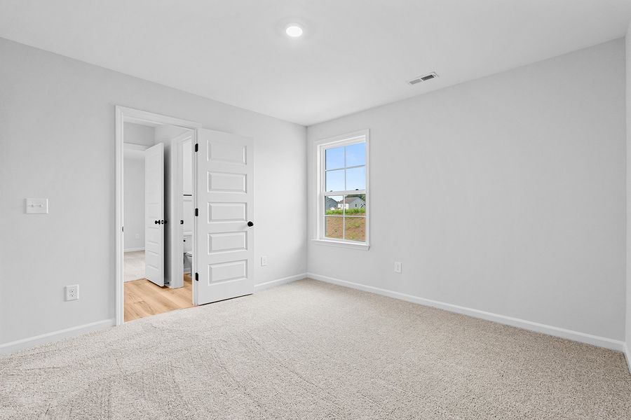 Spacious, unfurnished interior of a new home in Brooke Hill, Lewisville (Image 39). Spacious, unfurnished interior of a new home in Brooke Hill, Lewisville (Image 39).