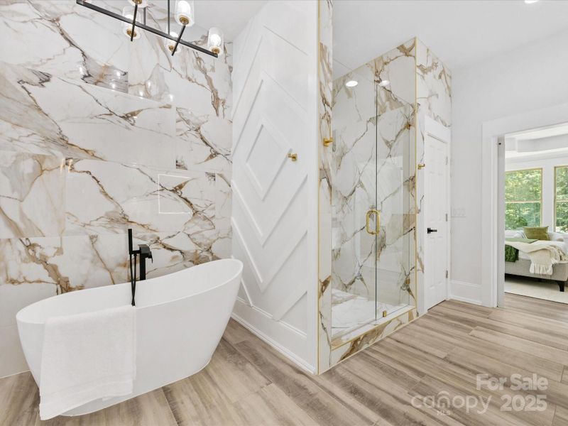 Primary bathroom Primary bathroom