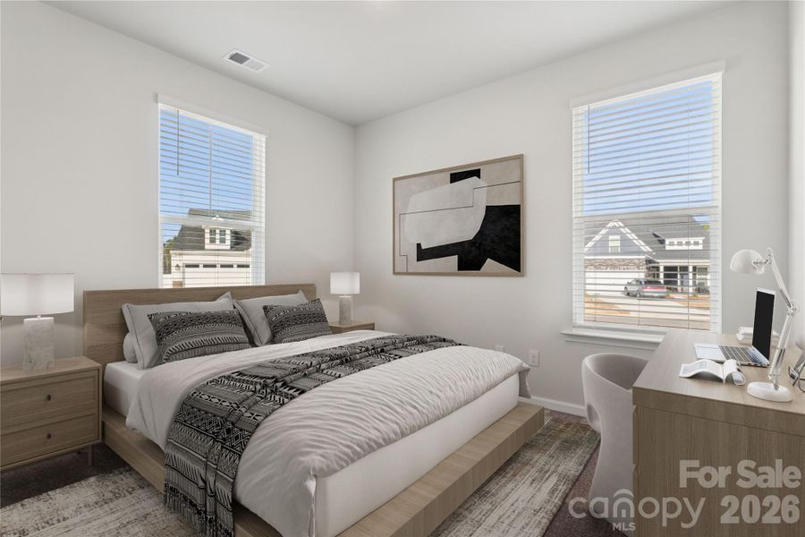 Furnished interior view inside a new home in The Retreat at Laurelbrook, Sherrills Ford (Image 4).
