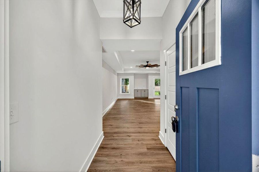 Spacious, unfurnished interior of a new home in , Awendaw (Image 56).