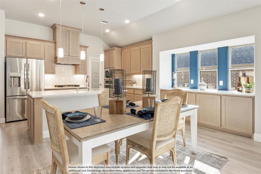 Furnished interior view inside a new home in Ridge Ranch, Mesquite (Image 10). Furnished interior view inside a new home in Ridge Ranch, Mesquite (Image 10).