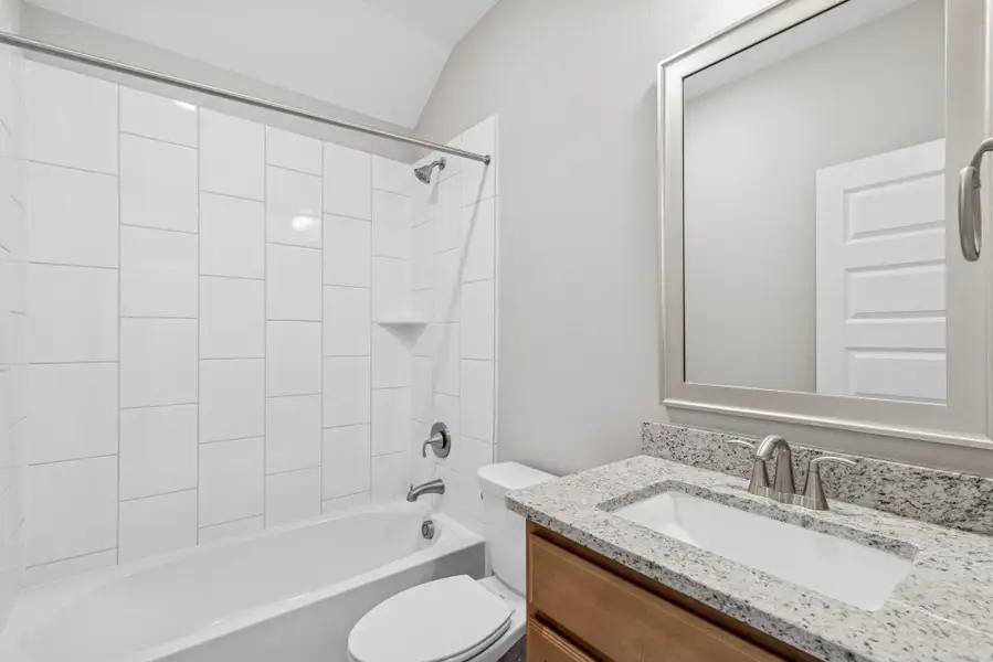 Furnished interior view inside a new home in Retreat at Oak Park, Houston (Image 3). Furnished interior view inside a new home in Retreat at Oak Park, Houston (Image 3).