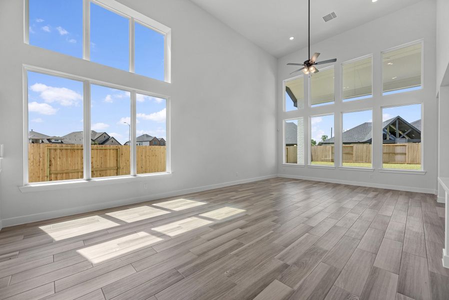 Spacious, unfurnished interior of a new home in Sienna, Missouri City (Image 11). Spacious, unfurnished interior of a new home in Sienna, Missouri City (Image 11).