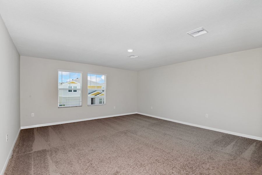 Spacious, unfurnished interior of a new home in Wynnstone, Davenport (Image 15). Spacious, unfurnished interior of a new home in Wynnstone, Davenport (Image 15).