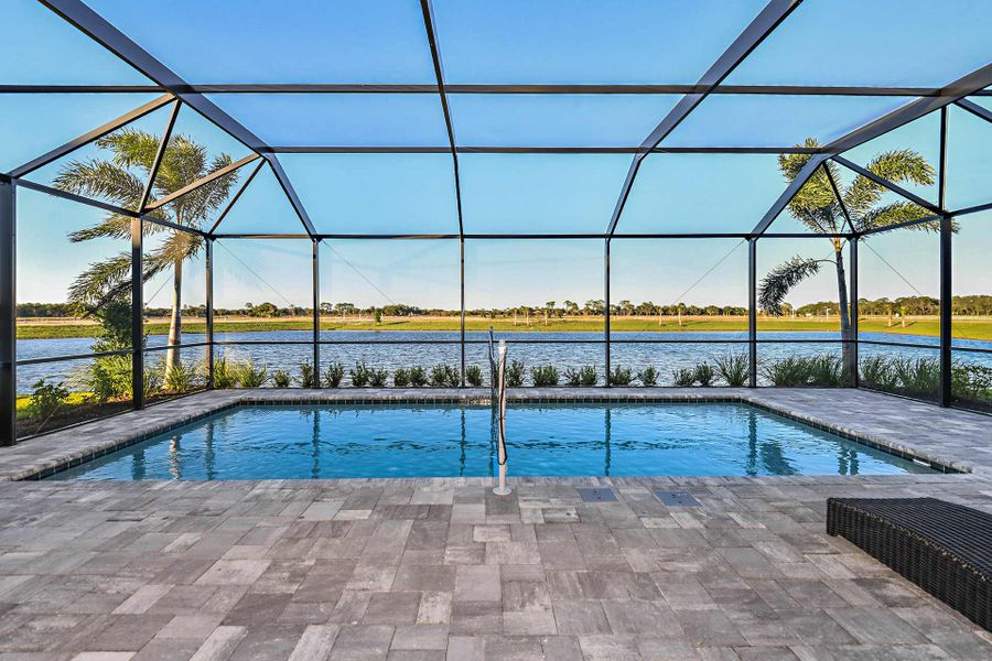 Representative exterior details of a home built from the Triumph by Neal Communities in Verandah, Fort Myers (Image 4).