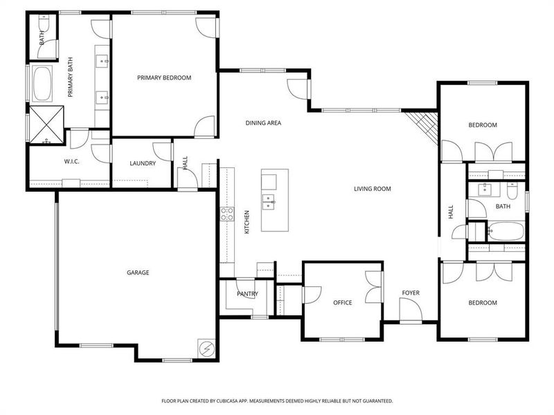 2D floor plan layout of this home in , Springtown, TX (Image 5).