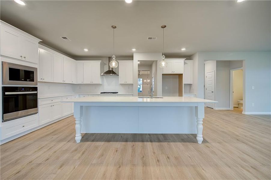 Furnished interior view inside a new home in Westwind Estates, Hampton (Image 6).