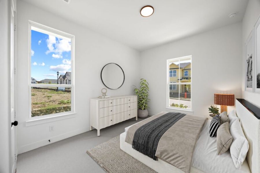 Furnished interior view inside a new home in Uptown Celina, Celina (Image 8).