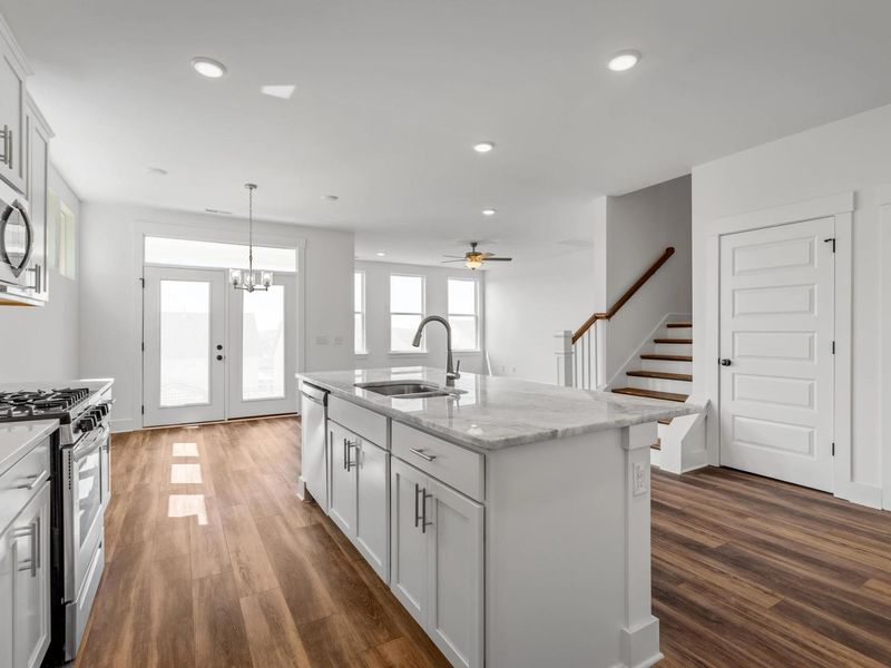 Representative furnished interior of a home built from the The Cedar D by Davidson Homes LLC in Rayburn Valley, San Antonio (Image 8).