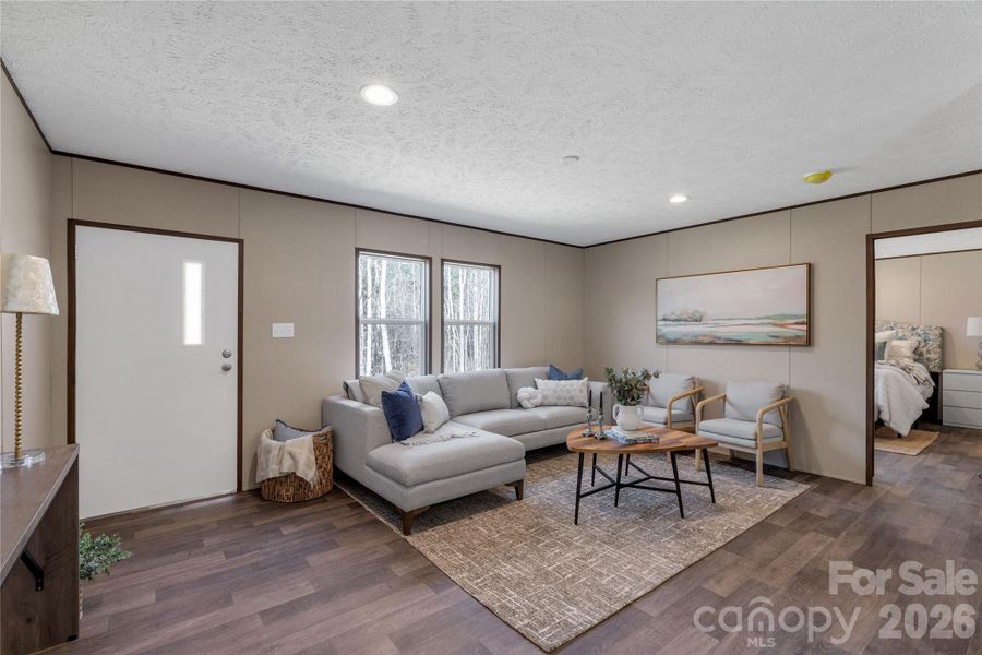 Furnished interior view inside a new home in , Blacksburg (Image 8).