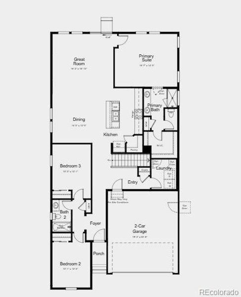 Structural options added include: Plumbing rough-in at basement.