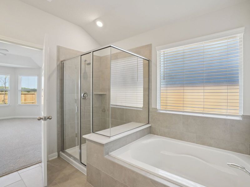 Furnished interior view inside a new home in Arcadia Ridge - Classic Series, San Antonio (Image 7).