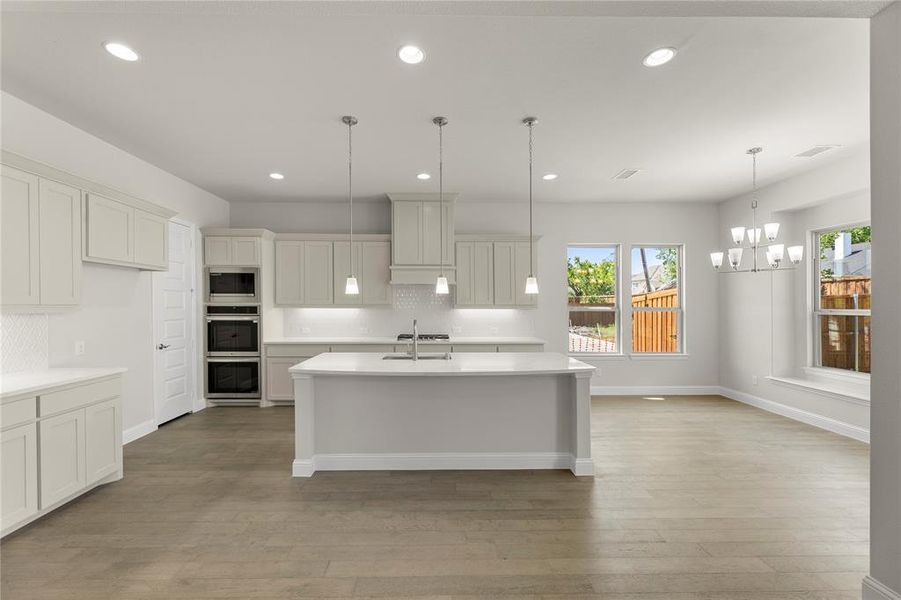 Furnished interior view inside a new home in Lake Shore Village, Rowlett (Image 11).