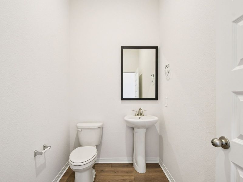 Furnished interior view inside a new home in Prairie Winds - Executive Collection, Hutto (Image 5).