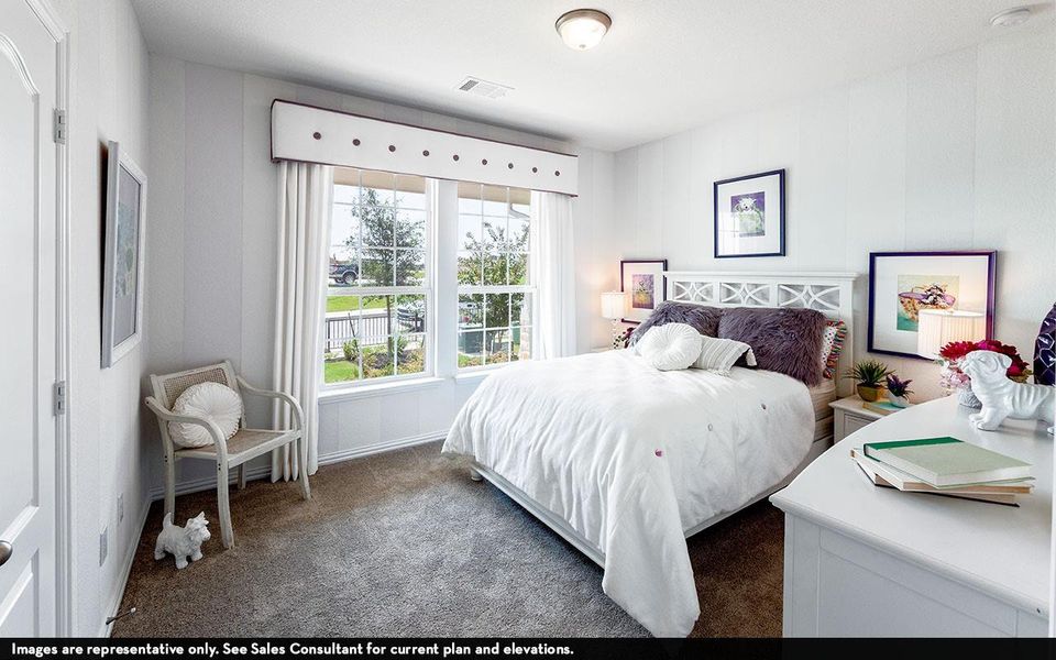 Furnished interior view inside a new home in Pecan Estates, Crosby (Image 11).