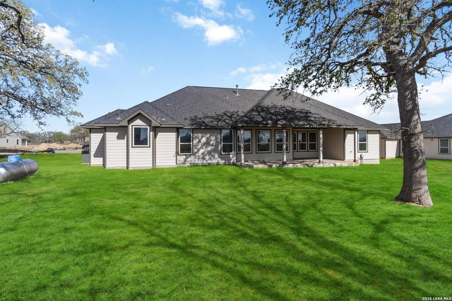 Exterior details and patio area of a home in Lonesome Dove, San Antonio (Image 3). Exterior details and patio area of a home in Lonesome Dove, San Antonio (Image 3).