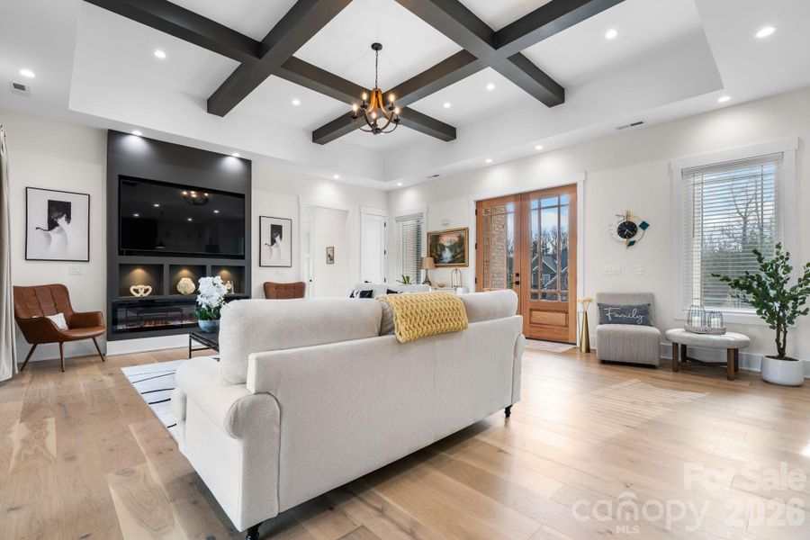 Furnished interior view inside a new home in , Lincolnton (Image 36).