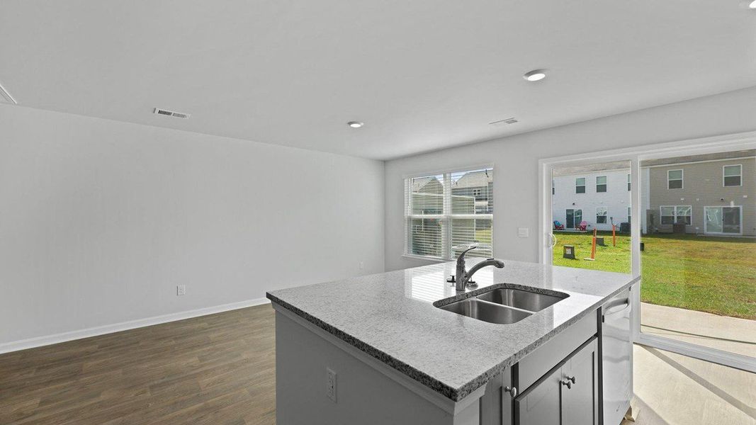 Furnished interior view inside a new home in Pine Hills Townhomes at Cane Bay, Summerville (Image 12).