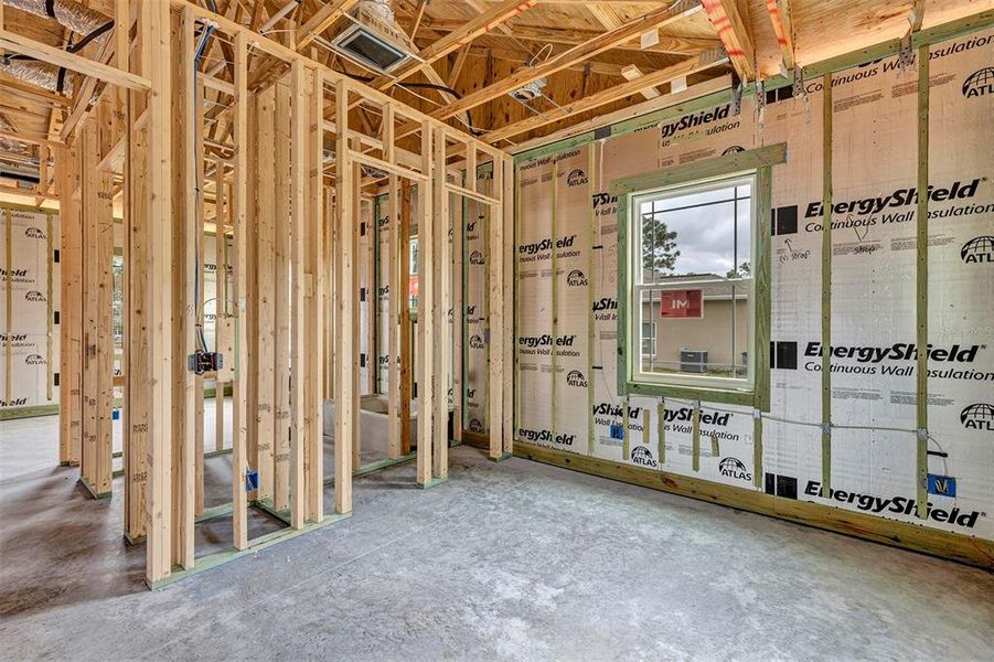 In-progress construction of a new home in , Wildwood, FL (Image 18).