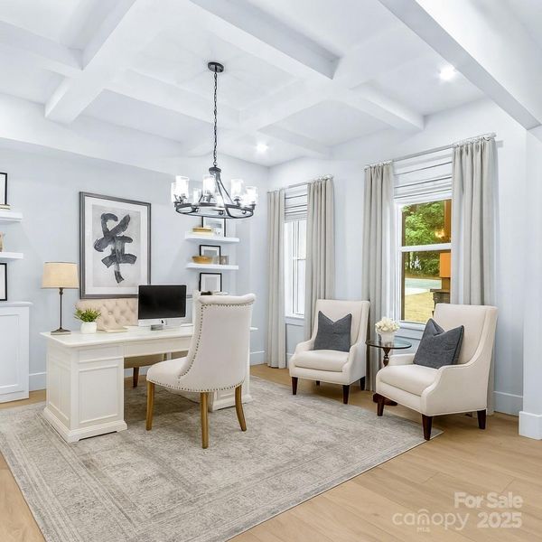 Bonus Room used as an executive home office.