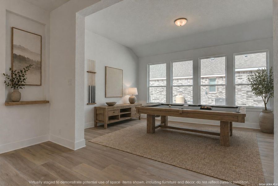 Furnished interior view inside a new home in Megan's Landing, Castroville (Image 11).