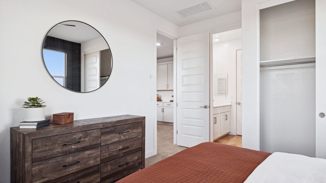 Representative furnished interior of a home built from the Miraval by D.R. Horton in The Ridge at Stone Butte, Phoenix (Image 42).