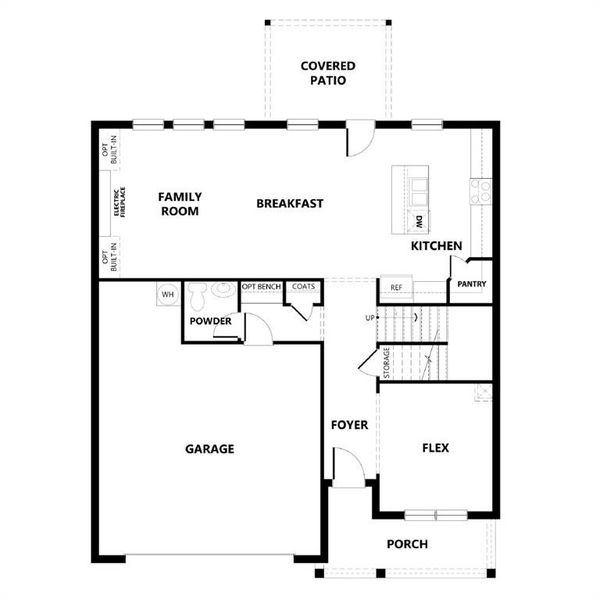 2D floor plan layout of this home in , Commerce, GA (Image 3). 2D floor plan layout of this home in , Commerce, GA (Image 3).