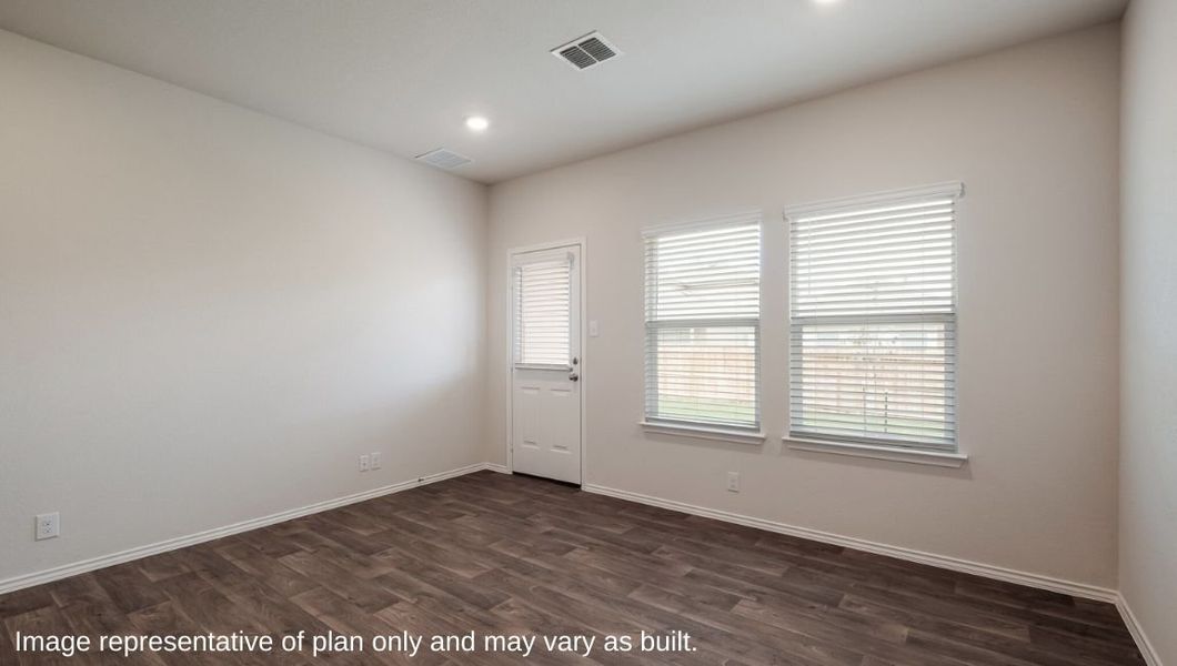 Spacious, unfurnished interior of a new home in Sereno Springs, Converse (Image 12). Spacious, unfurnished interior of a new home in Sereno Springs, Converse (Image 12).