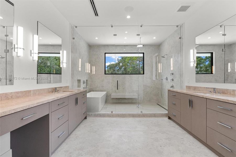 Furnished interior view inside a new home in , Palmetto Bay (Image 18). Furnished interior view inside a new home in , Palmetto Bay (Image 18).