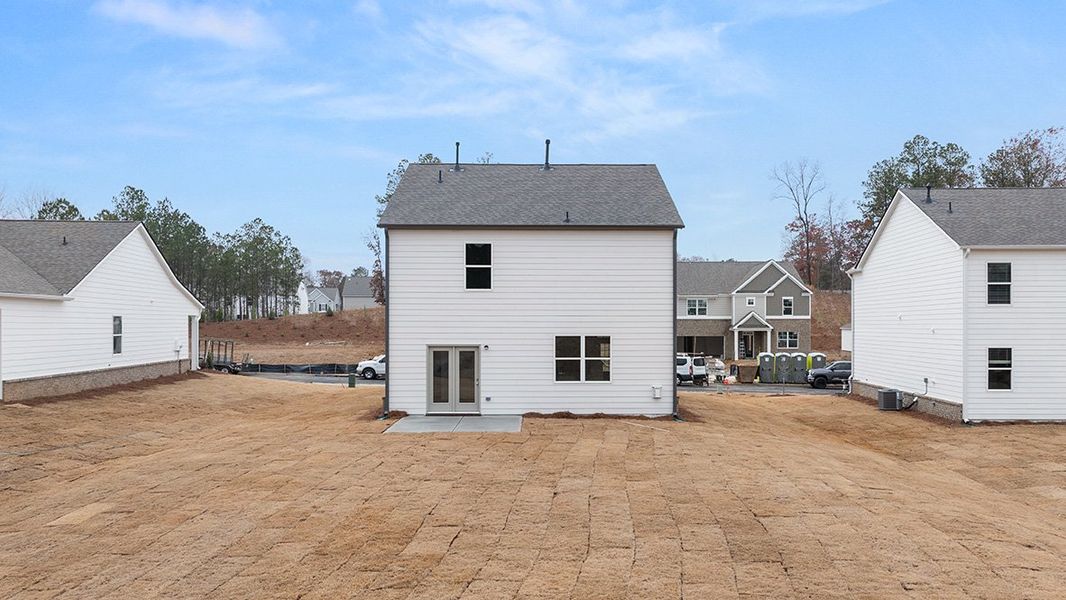 Representative exterior details of a home built from the Elston by D.R. Horton in Parkside at Carter Grove, Cartersville (Image 3).