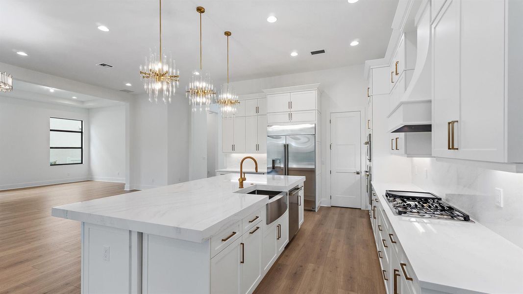 Furnished interior view inside a new home in Artistry Palm Beach, Palm Beach Gardens (Image 8).