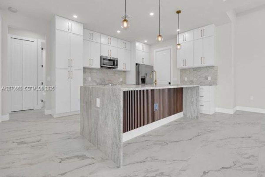Furnished interior view inside a new home in , Cape Coral (Image 6).