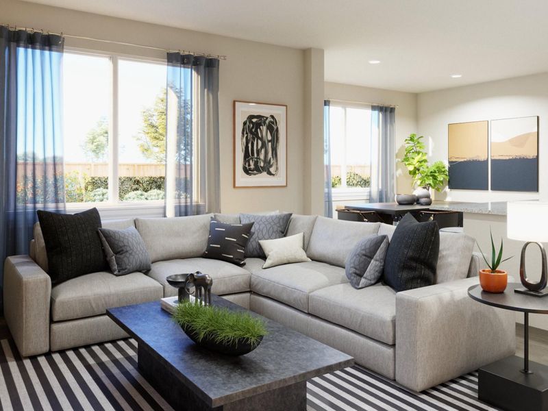 Photos are a representation of the floor plan. Options and interior selections will vary.