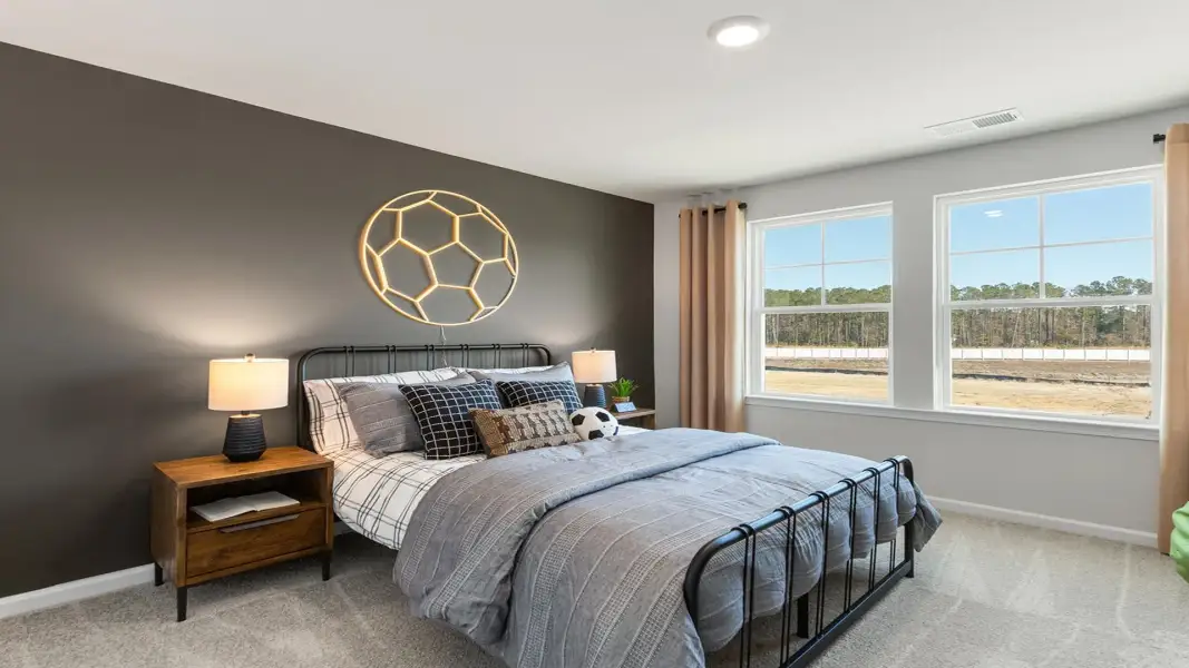 Furnished interior view inside a new home in McKenzie Gardens, Brunswick (Image 25).