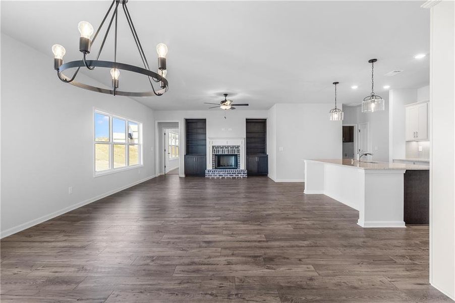 Spacious, unfurnished interior of a new home in Harmony Farms, Eatonton (Image 21).