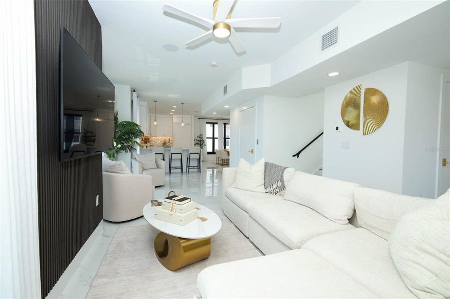 Furnished interior view inside a new home in , Ormond Beach (Image 50).