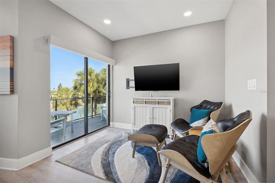 The Jewel seating area in primary bedroom The Jewel seating area in primary bedroom
