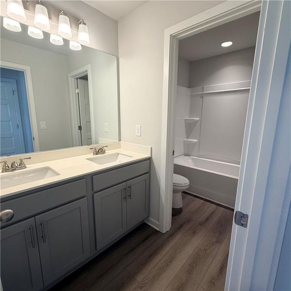 Furnished interior view inside a new home in Fowler Farms, Auburn (Image 6).